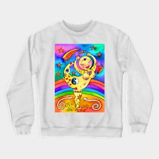 Yoga Moon Crewneck Sweatshirt